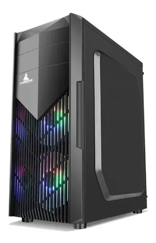 CHASIS ICEBERG GEAR V6 PLUS ATX NEGRO, vista 3